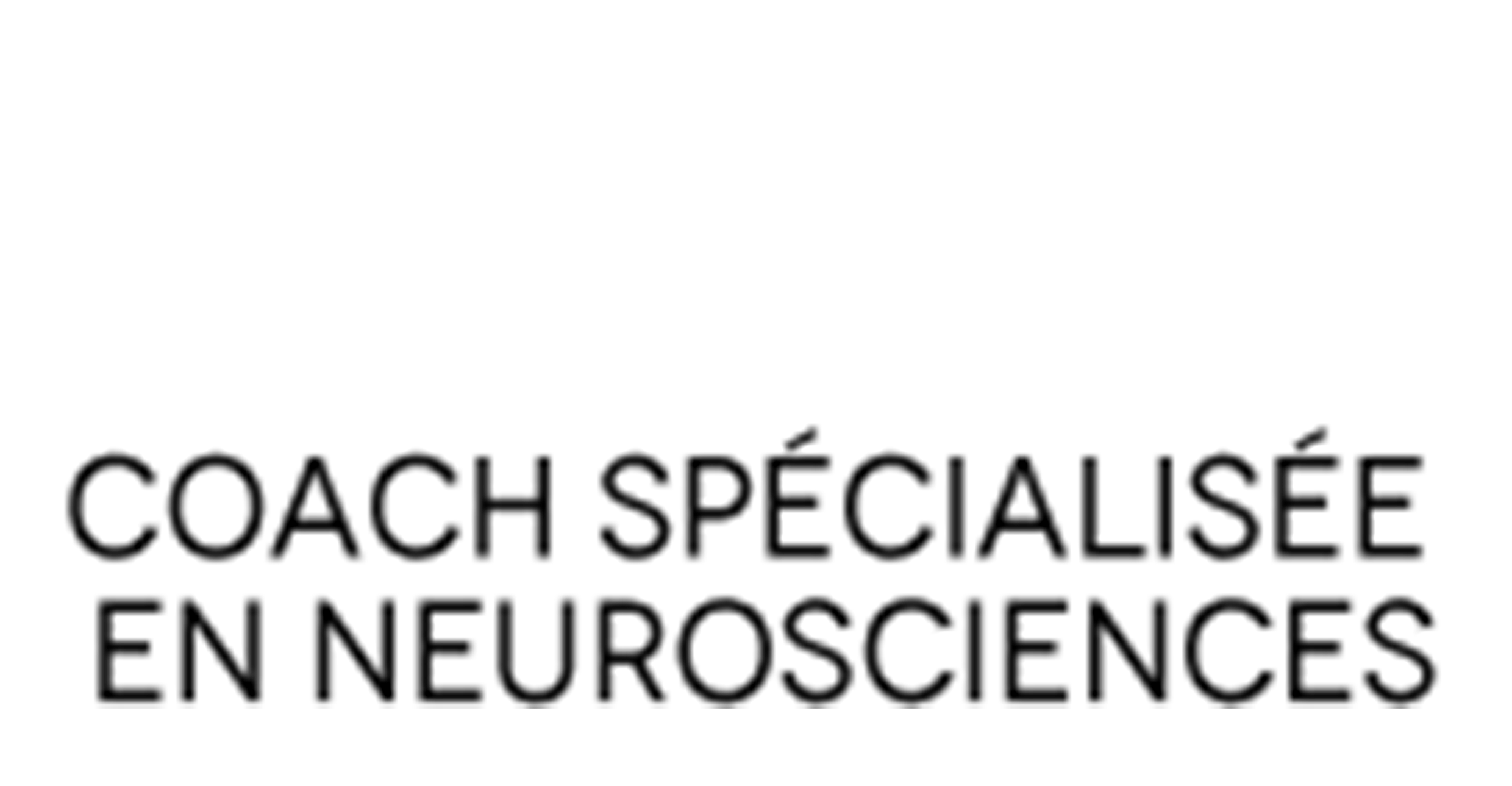 Logo blanc et noir sur fond transparent de Marika Pech, Coach spécialisée en Neurosciences